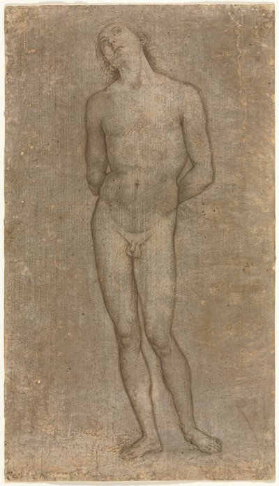 Pyhä Sebastian, n. 1493. tekijältä Pietro Perugino