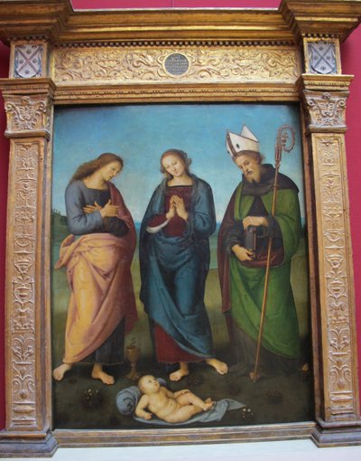 Lapsen palvonta tekijältä Pietro Perugino