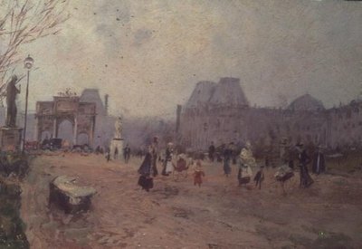 Näkymä Tuileries