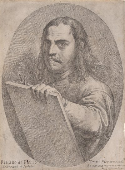 Omakuva, n. 1645. tekijältä Pietro Testa