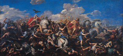 Taistelu Aleksanteri vastaan Darius, 1644-1655 tekijältä Pietro da Cortona