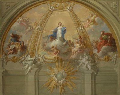 Tahraton sikiö, noin 1730 tekijältä Placido Costanzi