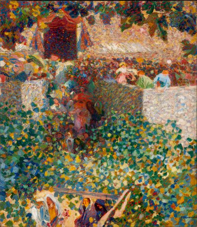 Kyläjuhla, 1912-1913. tekijältä Plinio Nomellini