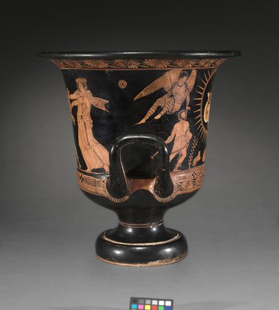 Lucanian Verhiö-Krater, noin 400 eaa tekijältä Policoro Painter