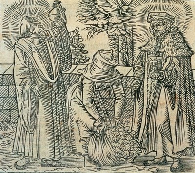 Yrttien kerääminen lääketieteelliseen käyttöön, 1534 tekijältä Polish School