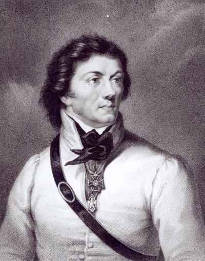 Muotokuva Tadeusz Kosciuszkosta, kaiverrettu William Holl (1807-71), n. 1840 tekijältä Polish School