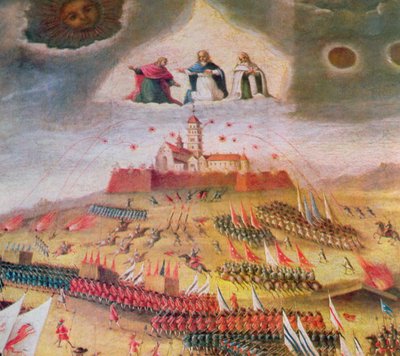 Jasna Goran luostarin ruotsalainen piiritys vuonna 1655 tekijältä Polish School