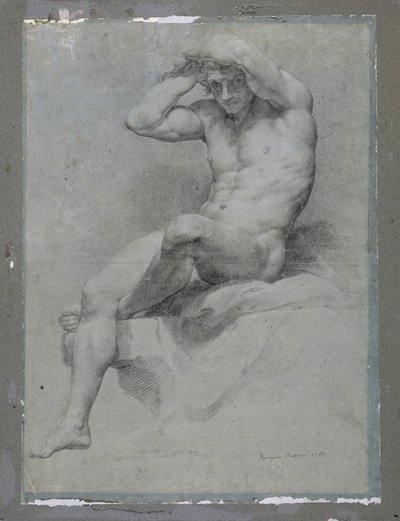 Akateeminen alastonkuva tekijältä Pompeo Girolamo Batoni