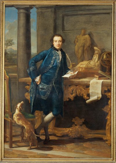 Charles John Crowle, taiteen ystävä ... tekijältä Pompeo Girolamo Batoni