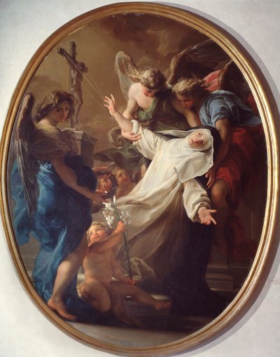 Pyhän Katariinan Sienan ekstaasi (maalaus tekijältä Pompeo Girolamo Batoni