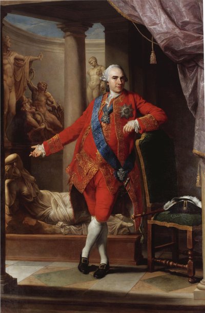Muotokuva kreivi Kirill Razumovskista 1728-1803, Ukrainan viimeinen hetman, 1766 tekijältä Pompeo Girolamo Batoni