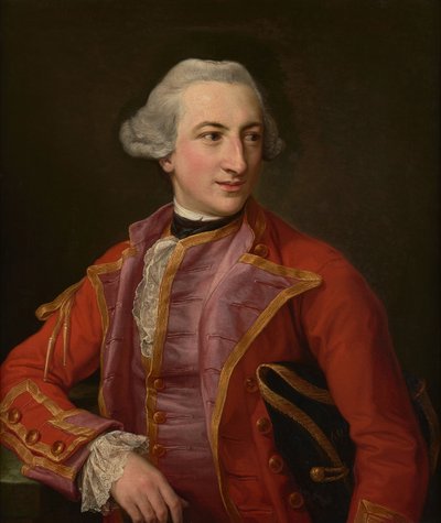 Muotokuva Hugh Warkworthista, lordi Warkworthista, myöhemmin Northumberlandin 2. herttua, noin 1765 (öljy kankaalle). tekijältä Pompeo Girolamo Batoni