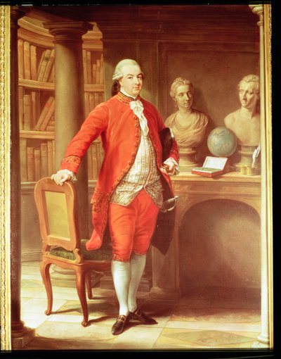 Sir Thomas Gascoignen, 8. Baronetin, muotokuva tekijältä Pompeo Girolamo Batoni