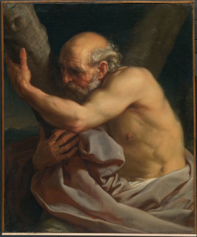 Pyhä Andreas tekijältä Pompeo Girolamo Batoni