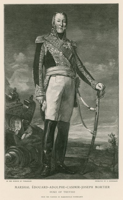 Marsalkka Edouard-Adolphe-Casimir-Joseph Mortier tekijältä Ponce Camus. Marie Nicholas