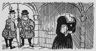Ghost in the Tower of London (litho) tekijältä Pont
