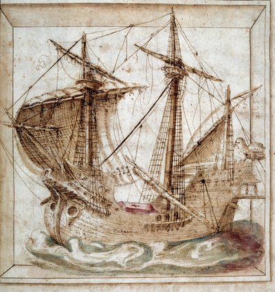 Caravelle. Portugalin käsikirjoitus tekijältä Portuguese School