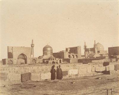 [Yleinen näkymä MESHEDiin hamamin katolta.], 1840-60-luku. tekijältä Possibly by Luigi Pesce.