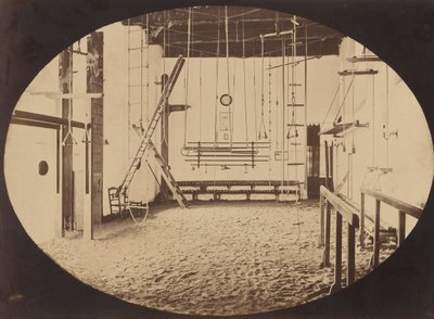 López Gymnasium, Sevilla, n. 1860. tekijältä Possibly by Luigi Pesce.