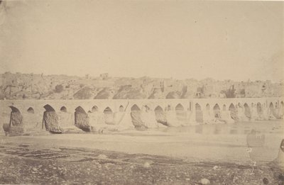[Dizfoulin silta], 1840-60-luvut. tekijältä Possibly by Luigi Pesce.