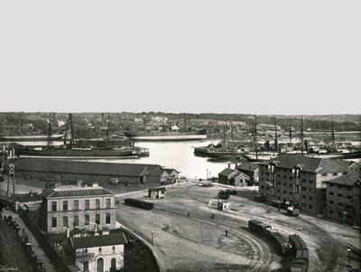 The Docks, Southampton, 1895. tekijältä Poulton and Co