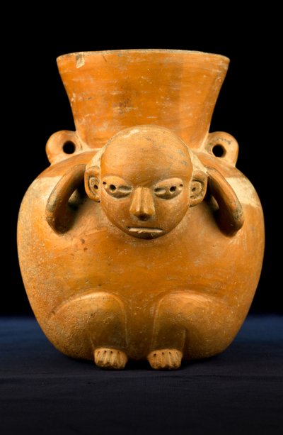 Kantovaasi / esikolumbialainen taide (terrakotta) tekijältä Precolombian Precolombian