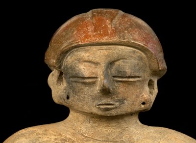 Esikolumbialainen patsas / Chorrera-taide (terrakotta) tekijältä Precolombian Precolombian