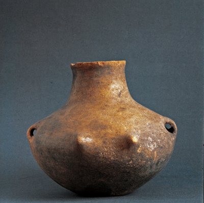 Esihistoria, Rinaldonen (Montefiascone) kulttuuri: terrakottamaljakko Rinaldonen hautausmaalta. Kuparin aikakausi. Eneoliittista. 2200 eaa. Rooma, Luigi Pigorinin kansallinen esihistoriallisen etnografian museo tekijältä Prehistoric Prehistoric