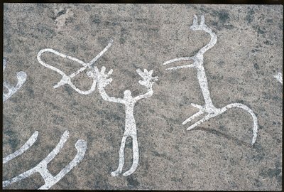 Ruotsi, Vastra Gotalandin lääni, Litsleby, kalliokaiverrukset Tanumissa tai Tanumsheidessa. tekijältä Prehistoric Prehistoric