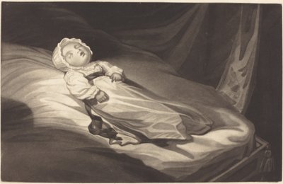 Nukkuva vauva tekijältä Probably British 19th Century