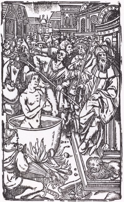 Pyhän marttyyrikuolema tekijältä Probably French 16th Century