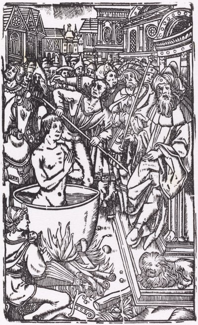 Pyhän marttyyrikuolema tekijältä Probably French 16th Century