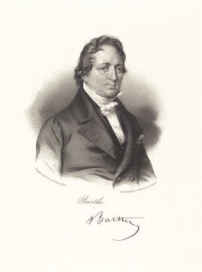 Barthe tekijältä Probably French 19th Century