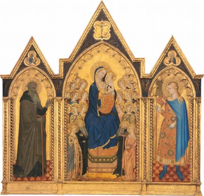 Saint Venantius [oikea paneeli] tekijältä Puccio di Simone and Allegretto Nuzi
