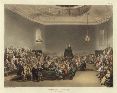 Keskusteluyhdistys tekijältä Pugin and Rowlandson