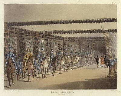 Hevosarmeija tekijältä Pugin and Rowlandson