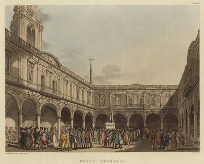Kuninkaallinen vaihto tekijältä Pugin and Rowlandson