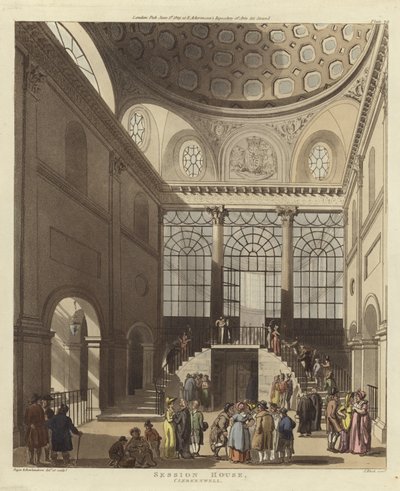 Session House tekijältä Pugin and Rowlandson