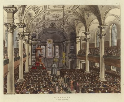 St Martins pelloilla tekijältä Pugin and Rowlandson
