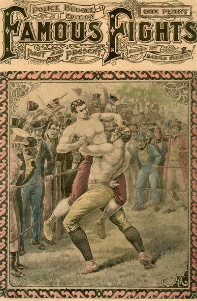 Toinen taistelu Bendigon ja Ben Cauntin välillä, 1838 1800-luvun loppu tai 1900-luvun alku. tekijältä Pugnis