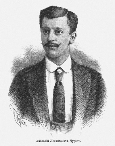 Anatoli Leonidovitš Durov 1864-1916, s. 1900 tekijältä Pyotr Fyodorovich Borel