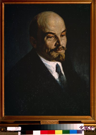 Vladimir Leninin muotokuva tekijältä Pyotr Ivanovich Kelin