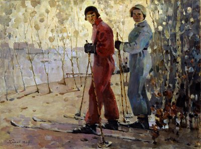 Hiihtäjät tekijältä Pyotr Ivanovich Kotov
