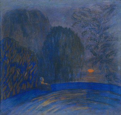 Kuu-aihe, 1906 tekijältä Pyotr Savvich Utkin