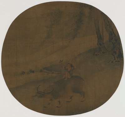 Poika vesipuhvelilla, Ming-dynastia, 1500-1600-luku. tekijältä Qin Shunyou