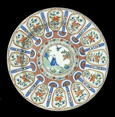 Suuri verte Imari -astia, Kangxi-kausi, 1662-1722 (posliini) tekijältä Qing Dynasty Chinese School