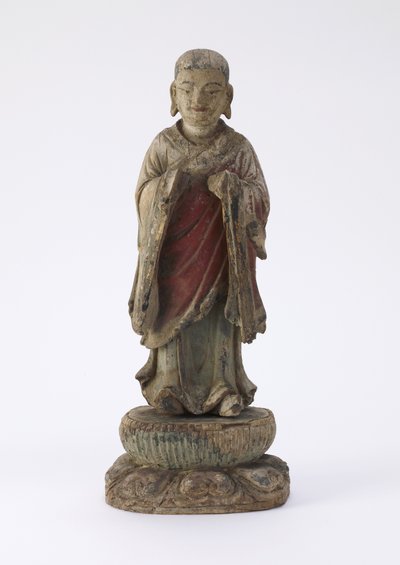 Munkki A-nan (Ananda) tekijältä Qing Dynasty Chinese School
