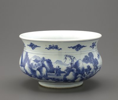 Suitsuke, Jingdezhen, Jiangxin maakunta (keraaminen) tekijältä Qing Dynasty Chinese School