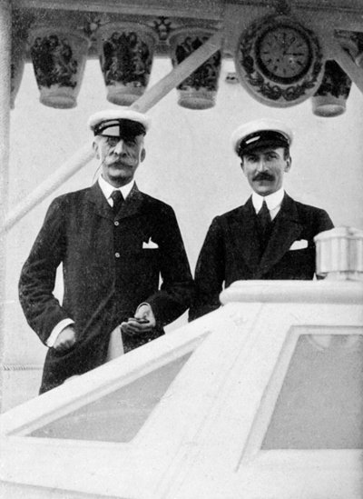 Kreivi Benckendorff ja Lord Errington, 1908. tekijältä Queen Alexandra
