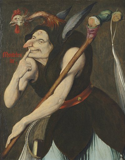 Hulluuden allegoria tekijältä Quentin Massys or Metsys